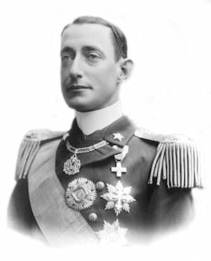 Luigi d´Abruzzi; oficiální portrét vévody Luigi d´Abruzzi; oficiální portrét vévody