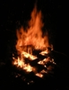 Oheň za Houlu, aneb kratičká fotoreportáž z Brd