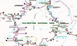 Mapa parku ze strnek nps.gov