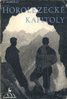 Horolezecké kapitoly, učebnice o 51 stranách, a rozměrech 17 × 12 cm z konce čtyřicátých let